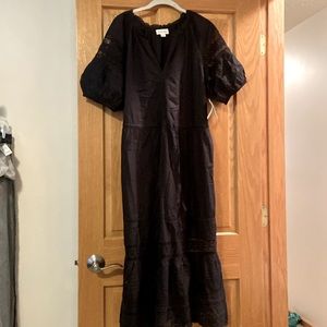 Velvet brand cotton midi dress. Size M. NWT